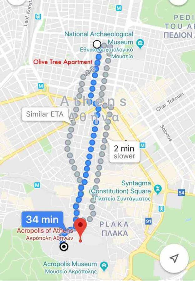 Olive Tree Apartment Of Athens - City Center Экстерьер фото